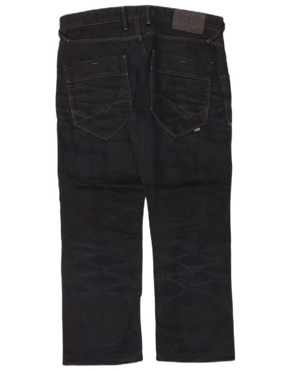 Jack & Jones Herre Boxy Loose Jeans W33 L28 Marineblå Bomuld