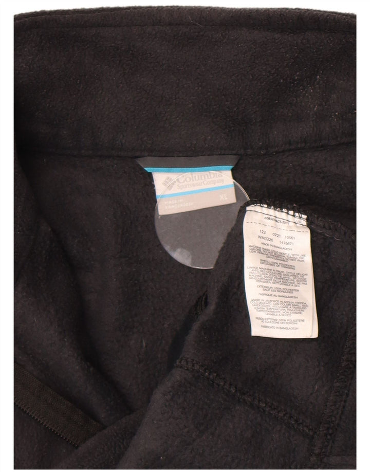 Columbia Herre Fleecejakke UK 42 XL Sort Polyester