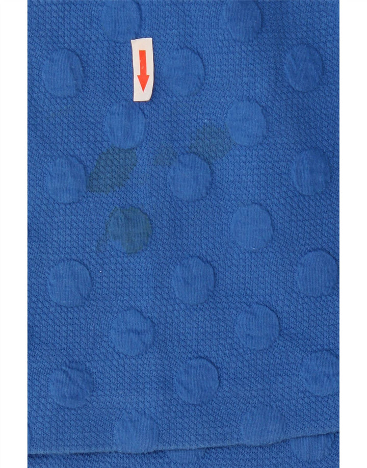 Boden Dame A-Line Nederdel UK 10 Small W28 Blue Polka Dot Polyester