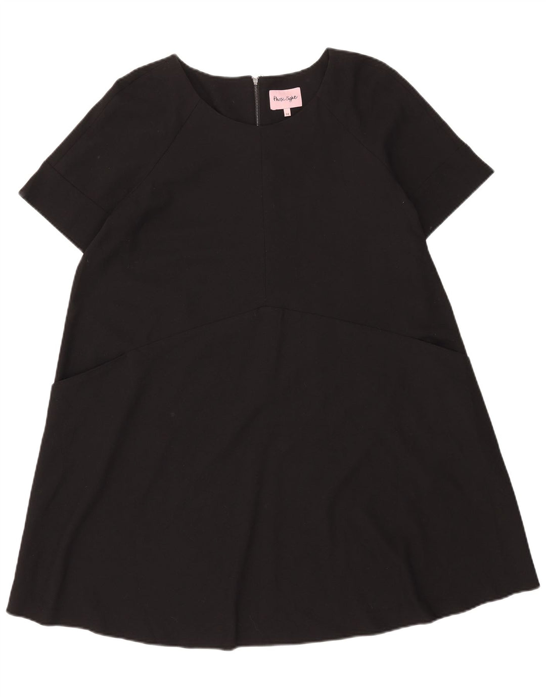 Phase Eight Womens Basic Dress UK 14 Large Black Polyester