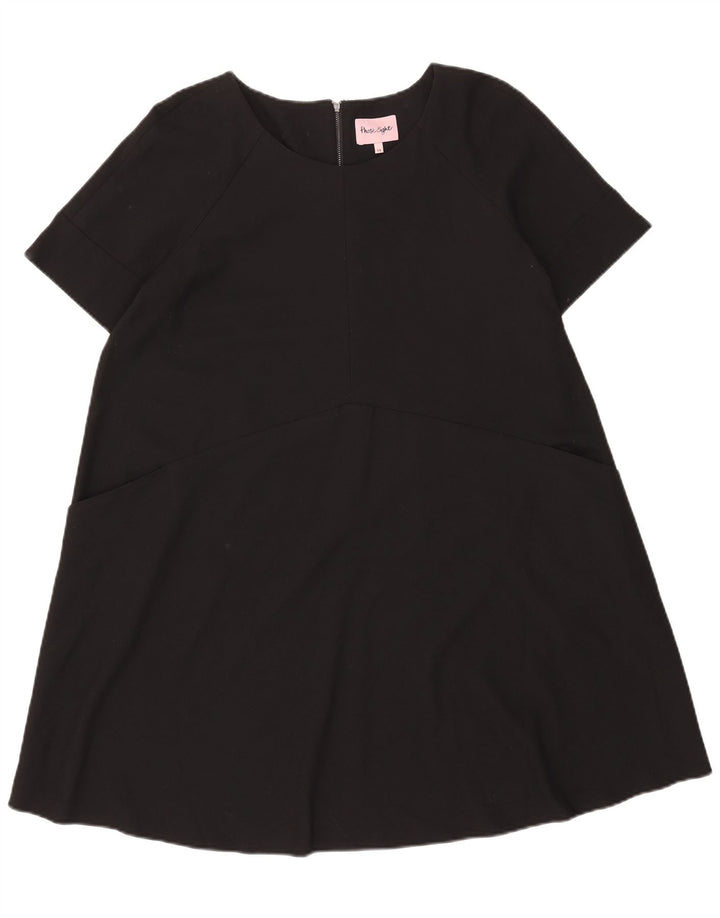 Phase Eight Womens Basic Dress UK 14 Large Black Polyester