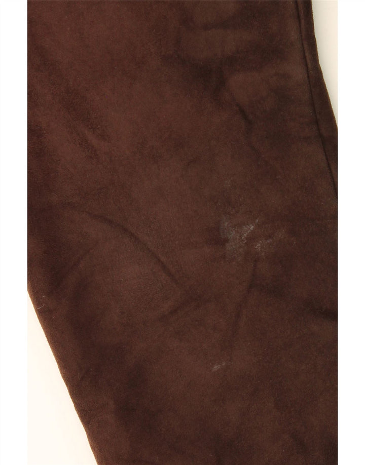 MARKS & SPENCER Sherpajakke til mænd UK 41/43 Stor brun polyester