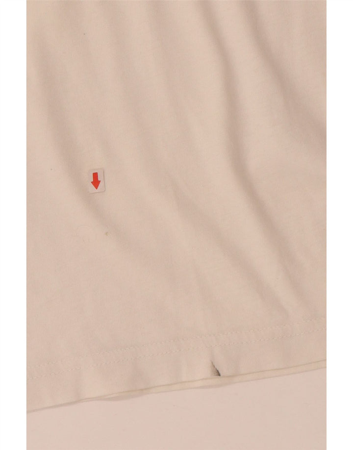 GANT Grafisk T-shirt top til mænd Stor hvid bomuld