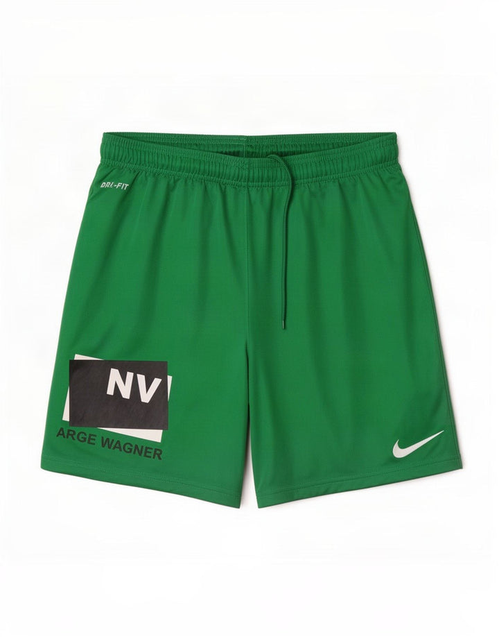 Nike Herre Dri Fit grafiske sportsshorts store grønne polyester