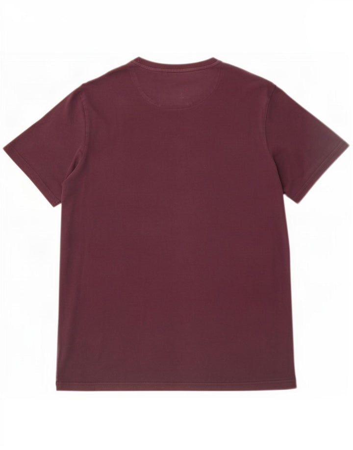 Lyle & Scott Herre T-shirt Top Stor rødbrun bomuld