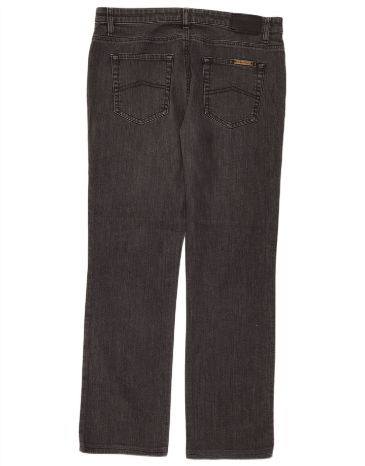 Marlboro Classics Lige jeans til kvinder W33 L30 Sort bomuld