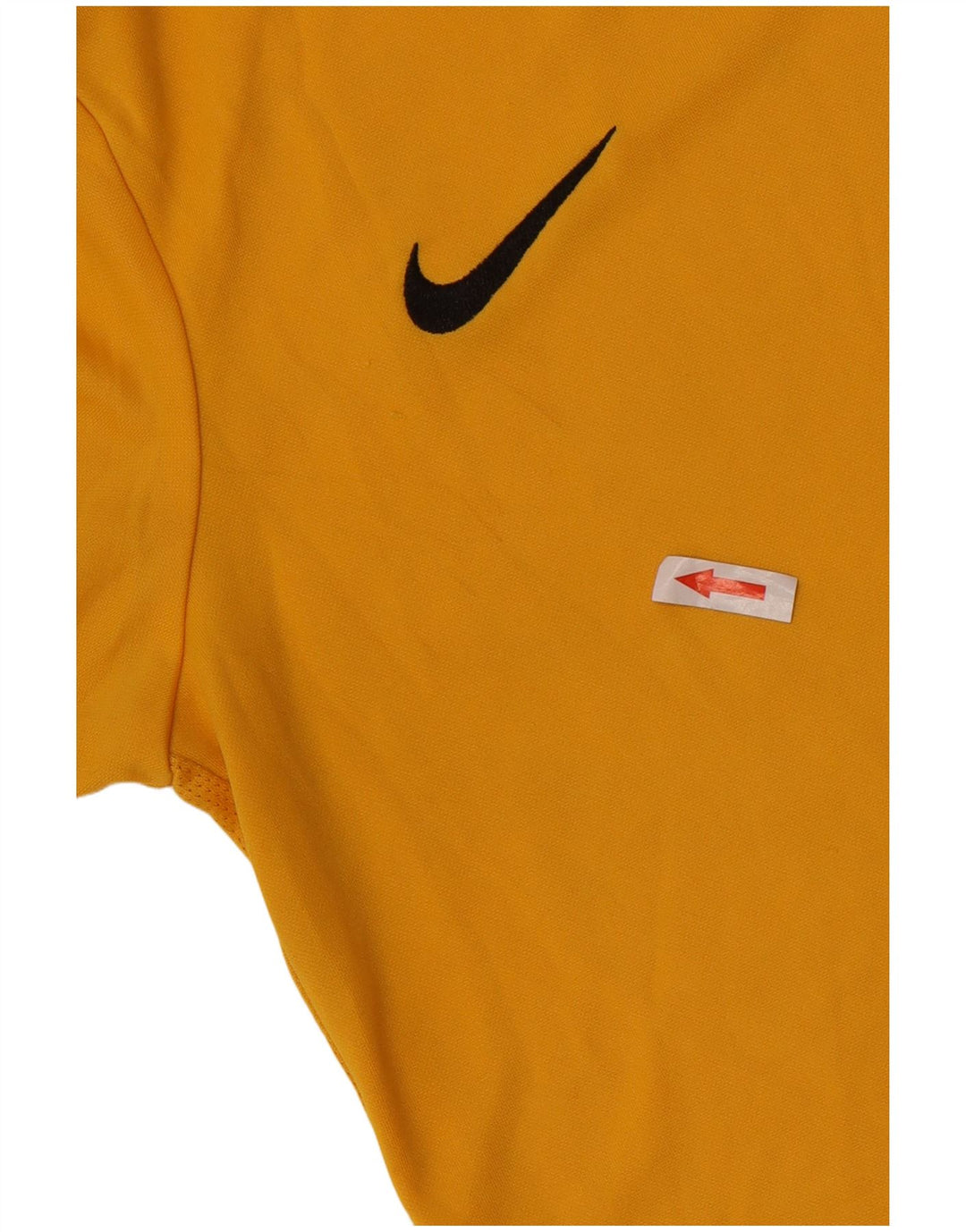 Nike Boys Dri Fit T-Shirt Top 12-13 År Stor Gul Polyester