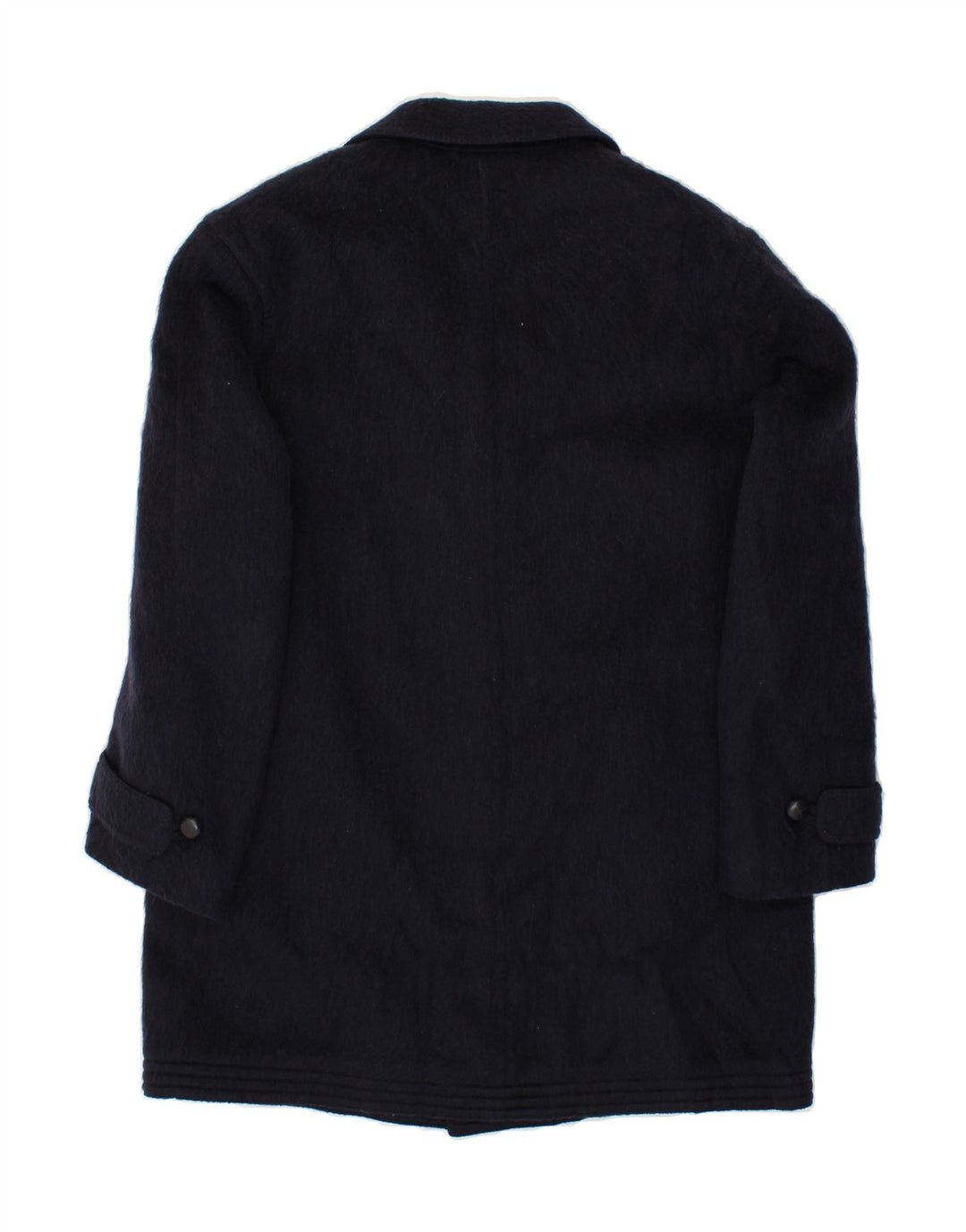 DOLOMITEN Overfrakke til mænd UK 38 Medium Navy Blue Mohair