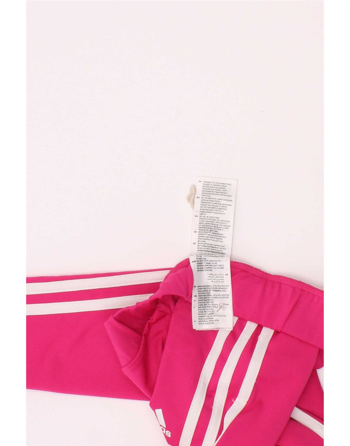 Adidas Girls Aeroready Leggings 7-8 år Pink Polyester