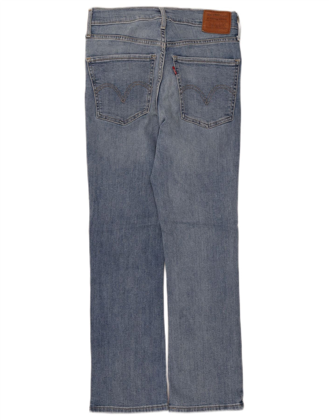 LEVI'S Womens Bootcut Jeans W27 L26 Blue Cotton