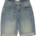 LEVI'S Womens Denim Shorts US 8 Medium W28 Blue Cotton Vintage Levi's and Second-Hand Levi's from Messina Hembry 