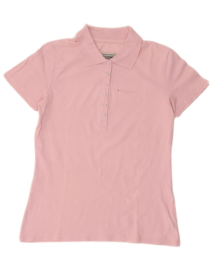 Think Pink Dame Polo Shirt UK 14 Large