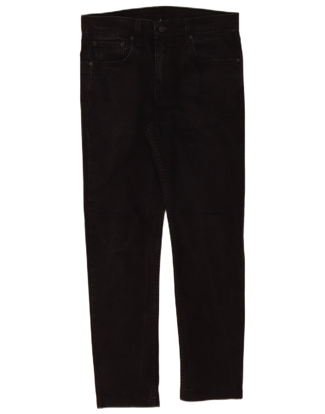 Levi's Herre 512 Slim Tapered Jeans W33 L30 Sort Bomuld