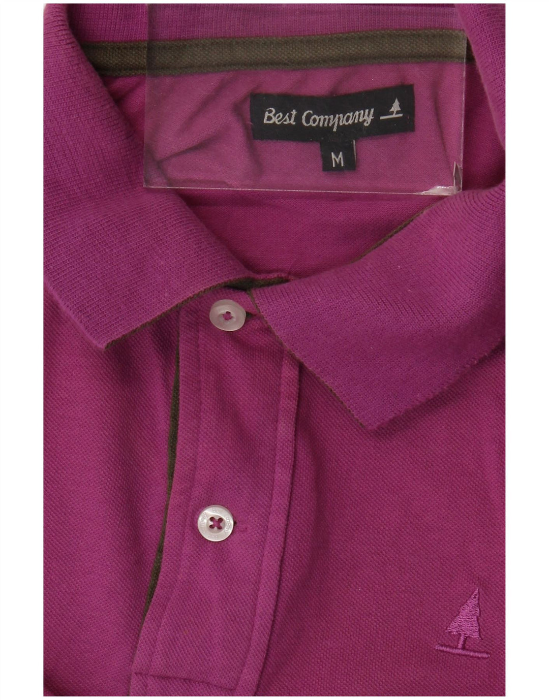 BEDSTE FIRMA Poloskjorte til mænd Medium Pink