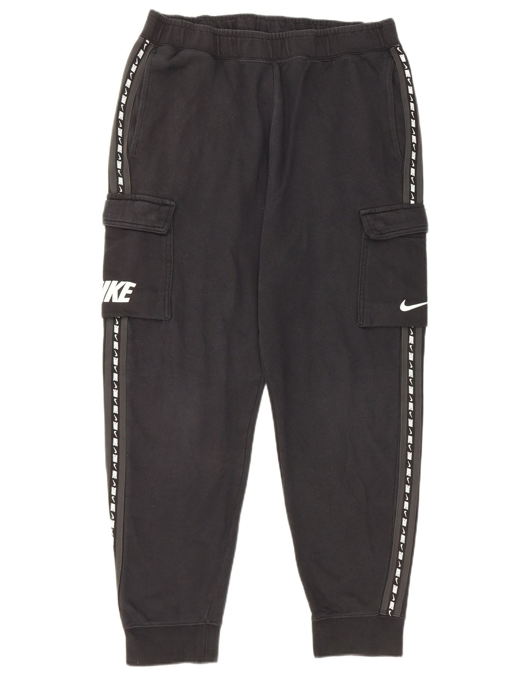 Nike Herre Graphic Cargo træningsdragt Bukser Joggers Medium Sort Bomuld