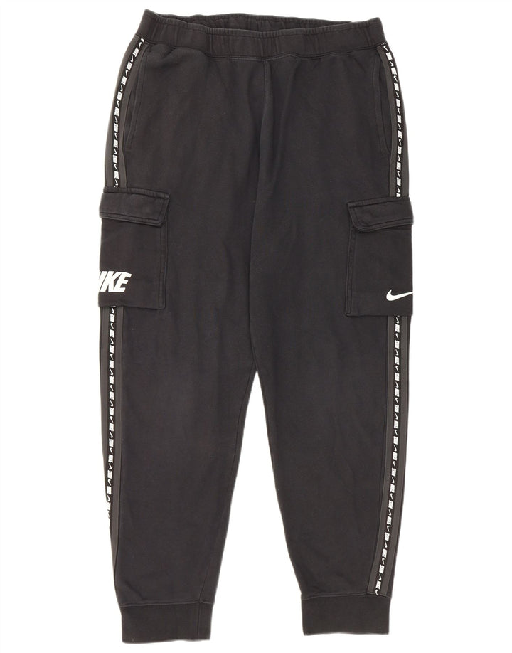 Nike Herre Graphic Cargo træningsdragt Bukser Joggers Medium Sort Bomuld