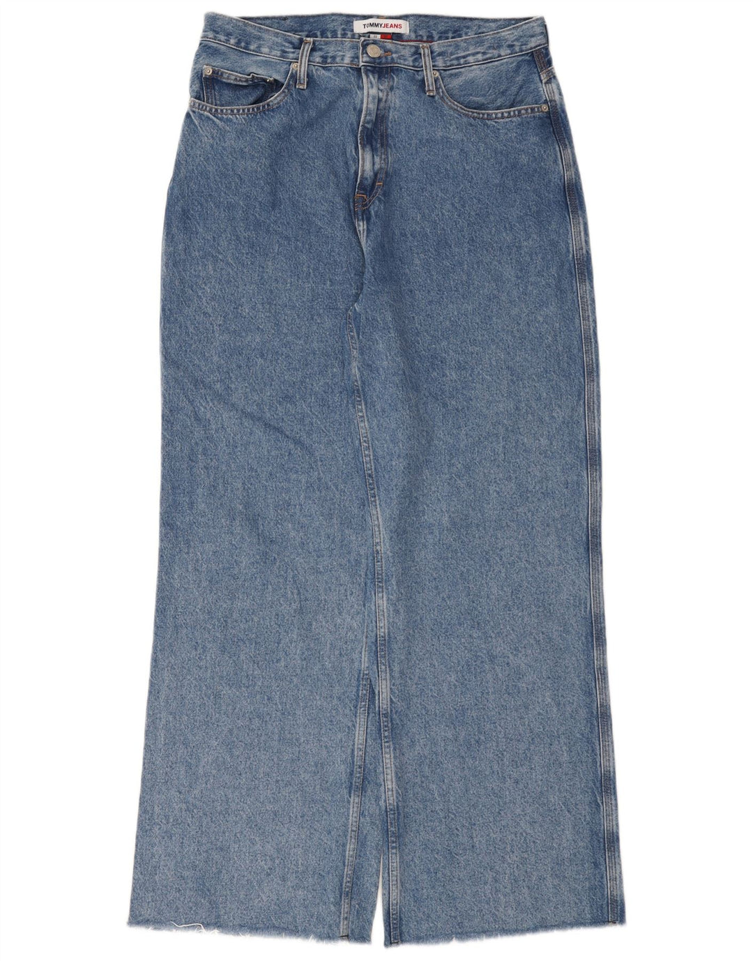 Tommy Hilfiger Dame Jeans med brede ben W32 L32 Blå
