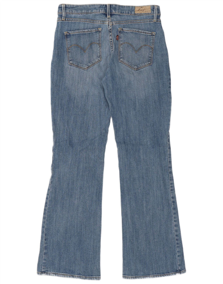 Levi's Womens Bold Curve Classic Fit Bootcut Jeans W30 L30 Blå Bomuld