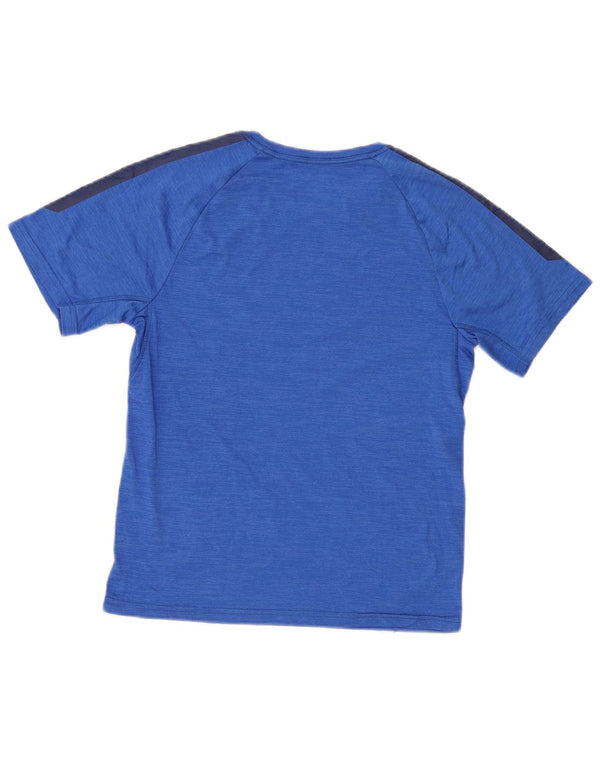 Russell Athletic Boys Dri-Power T-Shirt Top 14-15 år XL Blå Colourblock