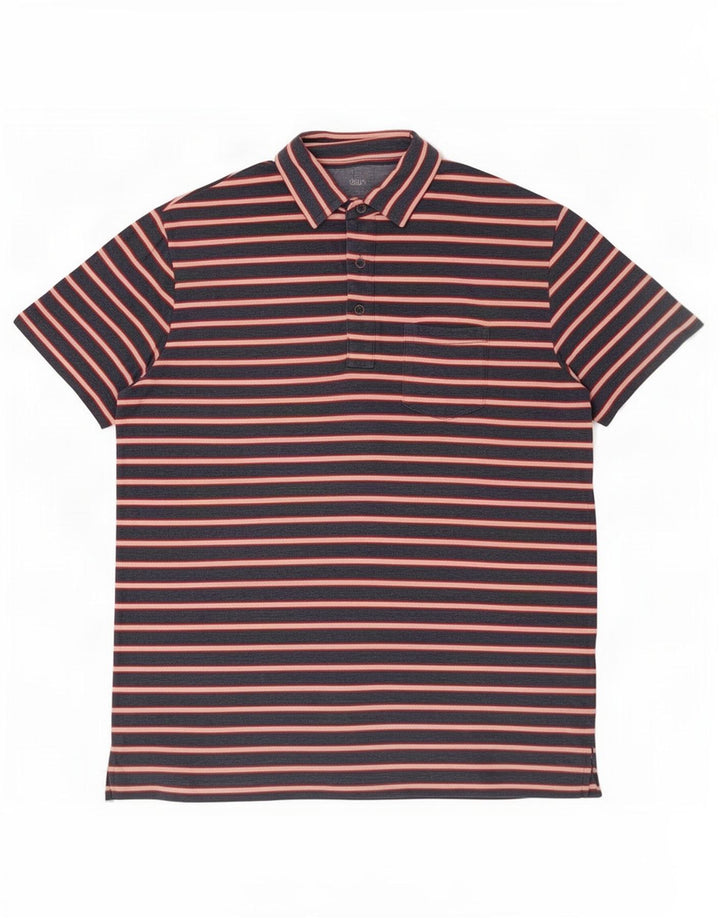 Gap Herre poloshirt Medium Navyblå stribet