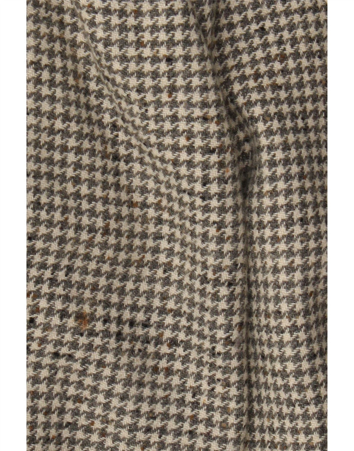Division Vogue Herre 2 Button Blazer Jacket UK 38 Medium Grey Houndstooth