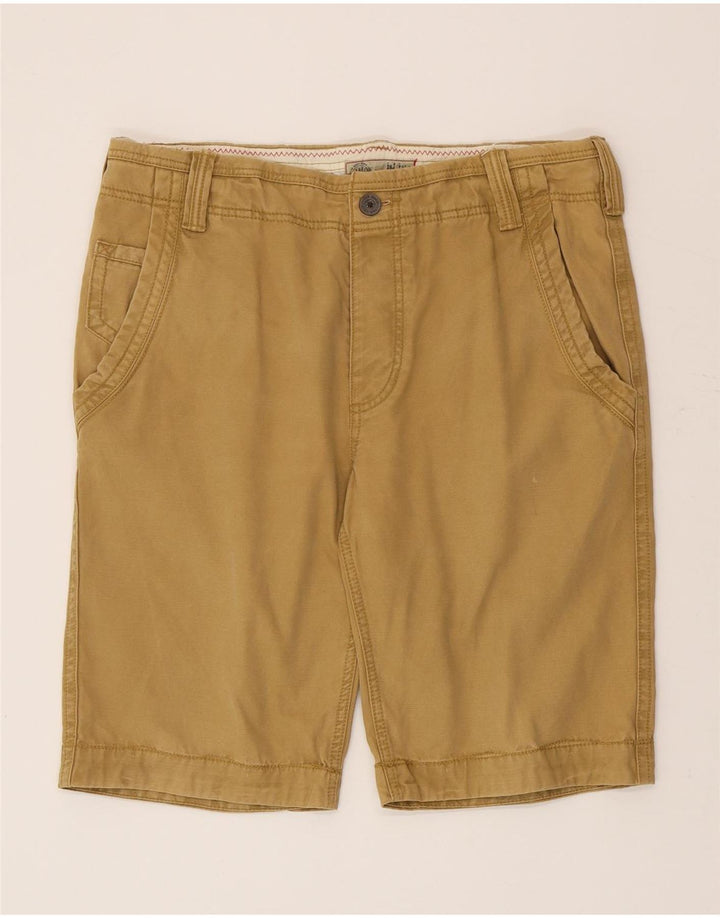 FAT FACE Herre Chino Shorts W34 Stor Beige Bomuld