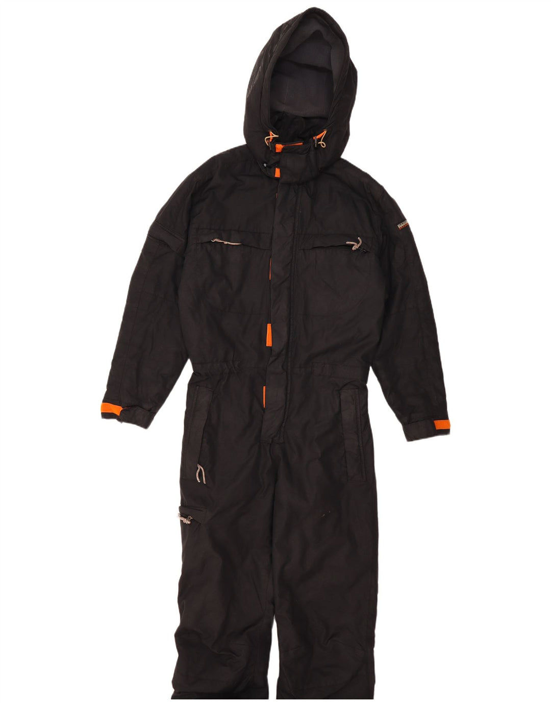Napapijri Ski Jumpsuit med hætte til mænd mellem sort polyamid