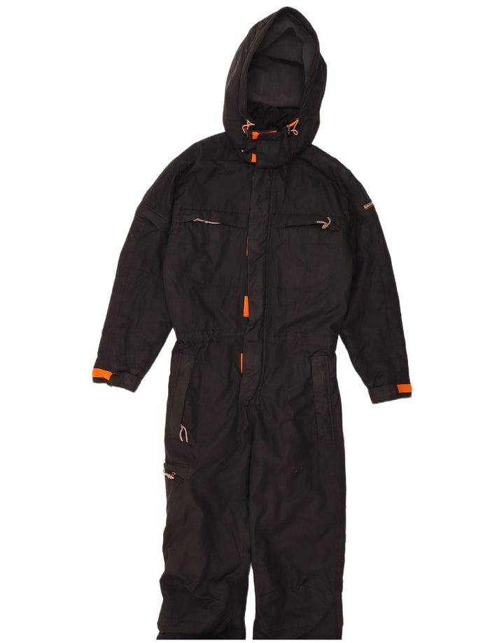 Napapijri Ski Jumpsuit med hætte til mænd mellem sort polyamid