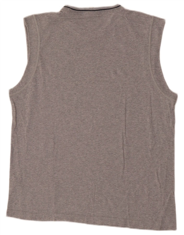 CHAMPION Herrevest Top XL Grå Flecked Bomuld