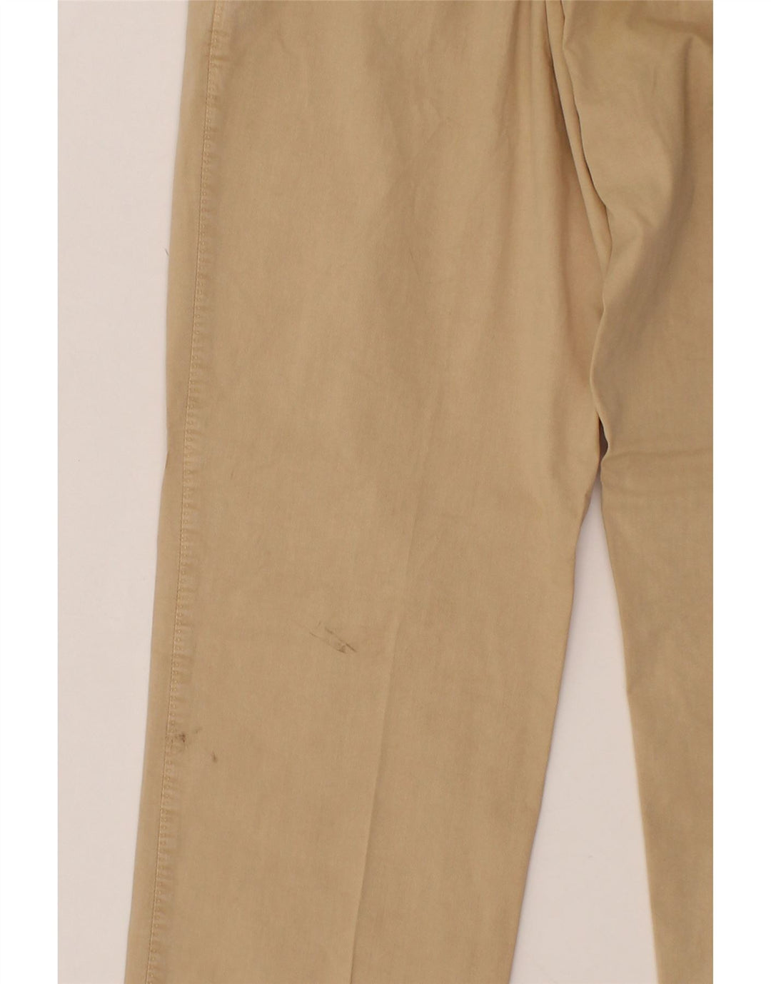TRUSSARDI Mens Straight Chino Trousers IT 48 Medium W34 L32 Beige Vintage Trussardi and Second-Hand Trussardi from Messina Hembry 