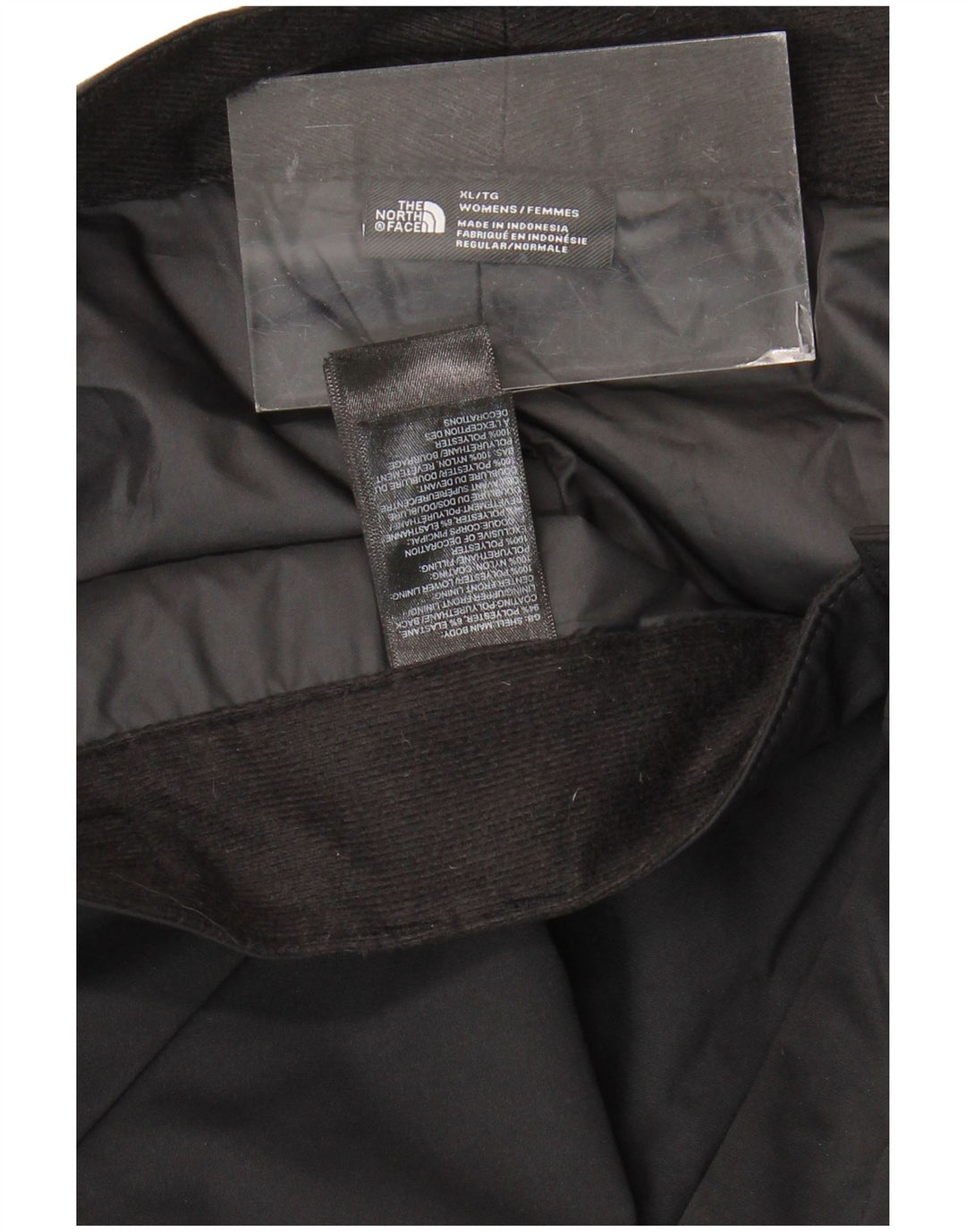The North Face skibukser til kvinder UK 18 XL sort polyester