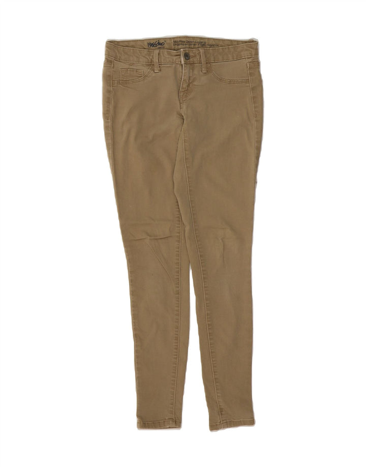 MOSSIMO Womens Mid Rise Jegging Casual Trousers W26 L28 Beige Vintage Mossimo and Second-Hand Mossimo from Messina Hembry 