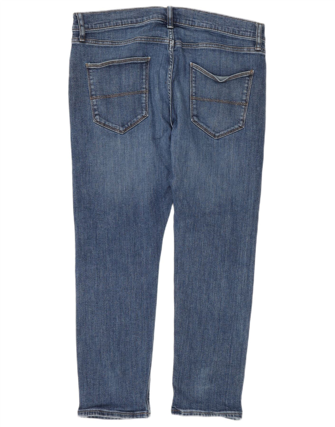 Marks & Spencer Herre Slim Jeans W34 L27 Blå Bomuld