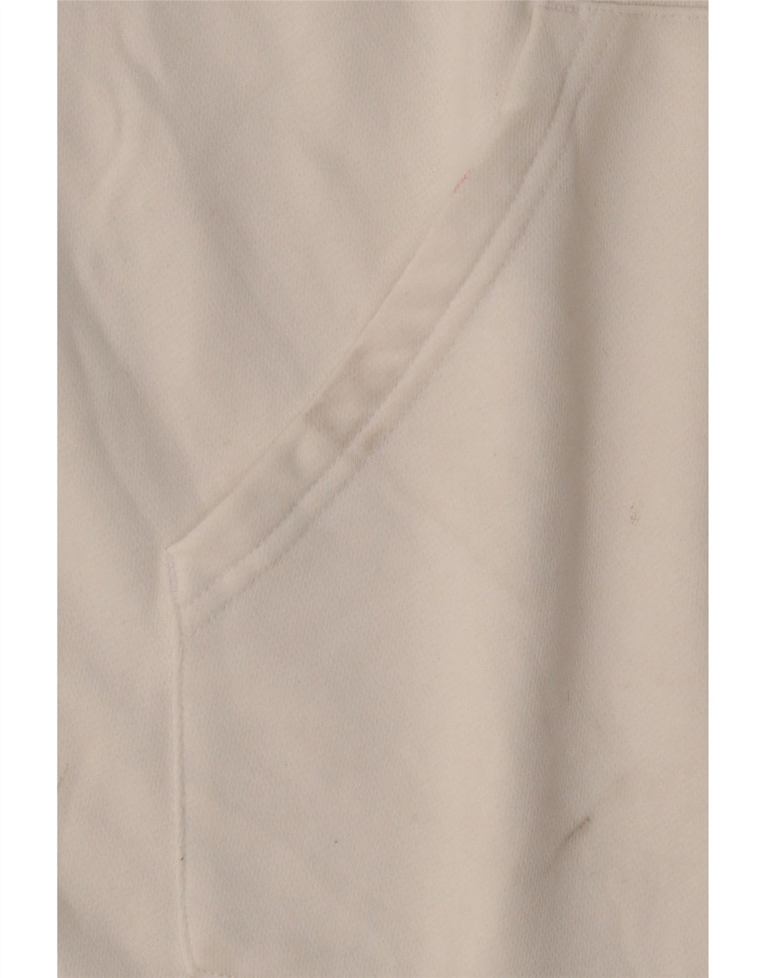 ADIDAS træningsdragt topjakke til kvinder UK 16/18 Stor hvid bomuld