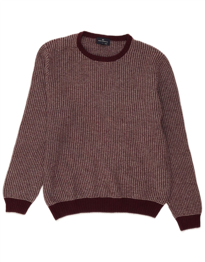 Marks & Spencer Herretrøjetrøje med rund hals Medium Bourgogneuld