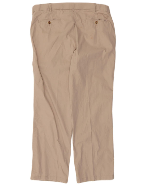Marks & Spencer Herre Blue Harbor Lige Chinobukser W38 L31 Beige