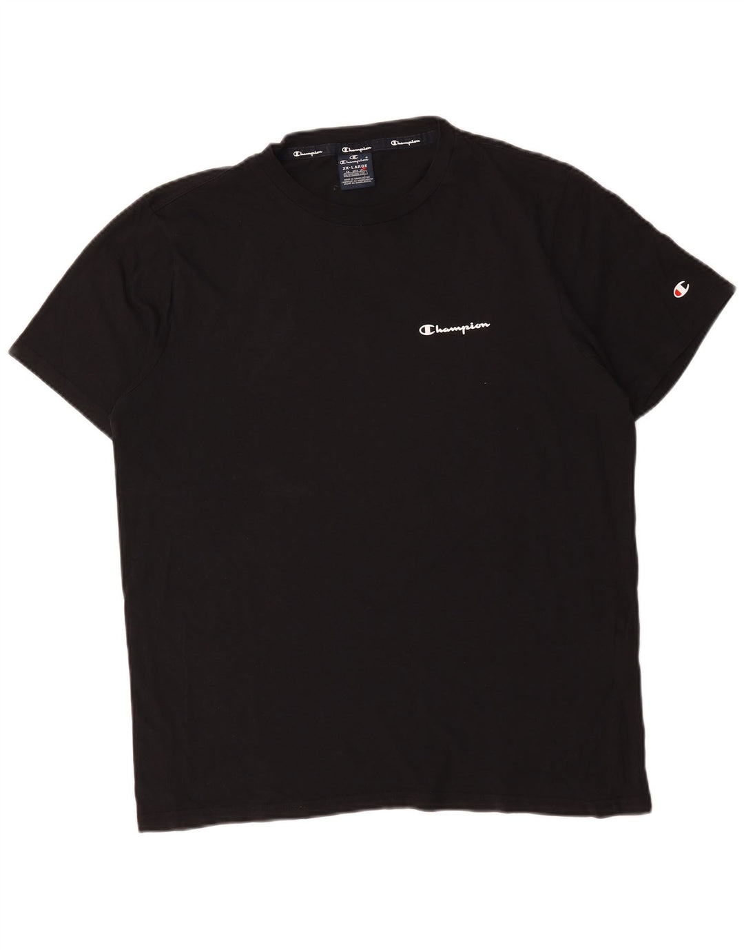 Champion Herre T-Shirt Top 2XL Sort