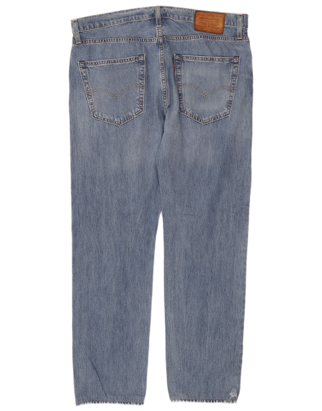 Levi's Herre 502 tilspidsede jeans W33 L32 blå bomuld
