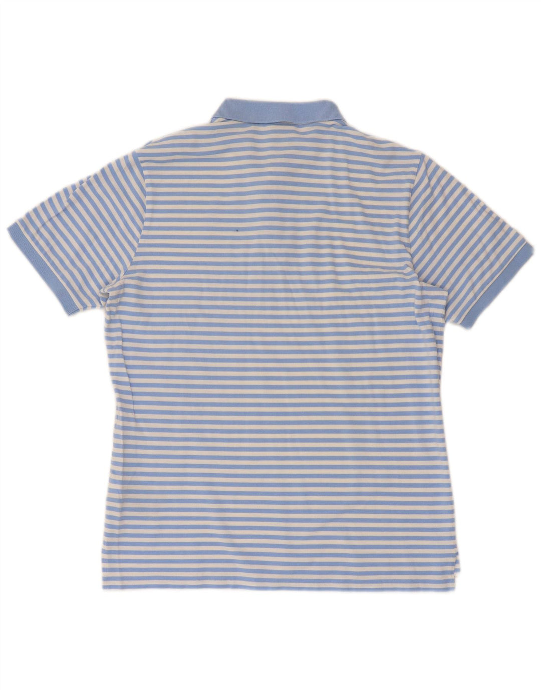 Calvin Klein Herre Kortærmet Regular Fit Polo Shirt Medium Blå Stribet