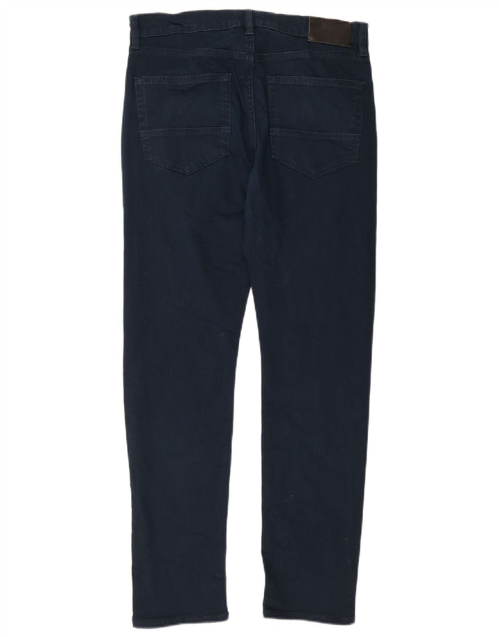 Marks & Spencer Herre Slim Jeans W32 L31 Blå Bomuld