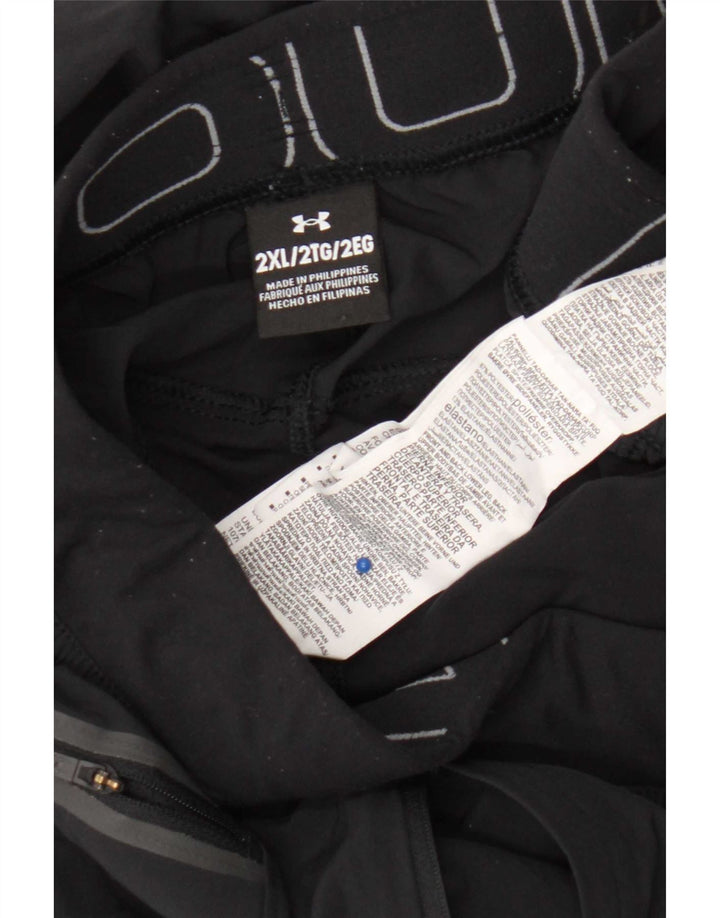 Under Armour Herre grafisk træningsdragt Bukser Joggers 2XL Sort Polyester