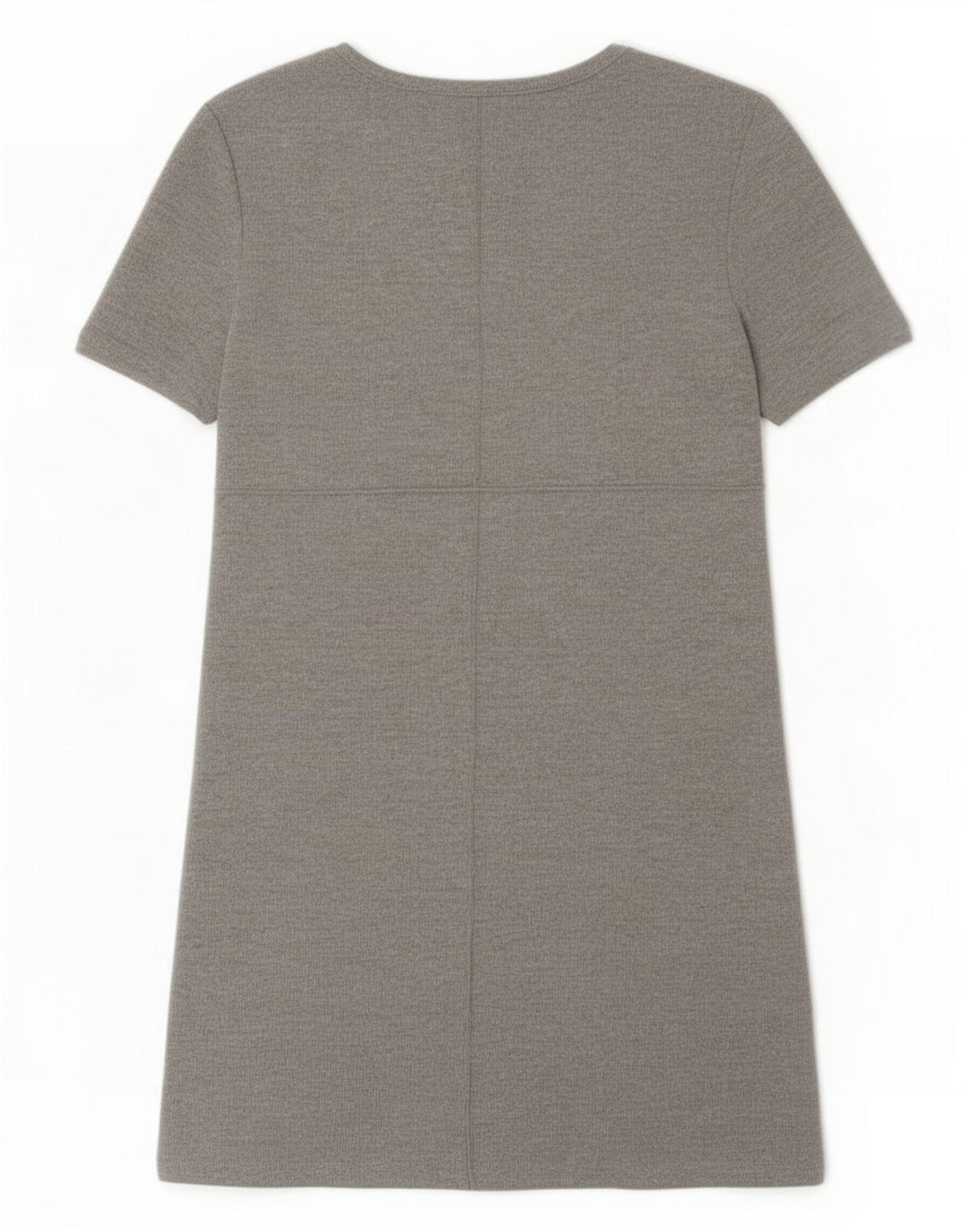 Zara Womens Basic Dress UK 8 Small Grå Polyester