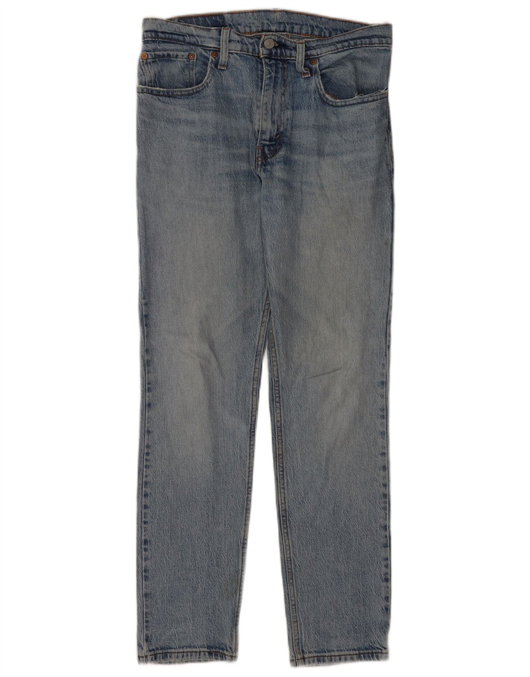 Levi's Herre 502 tilspidsede jeans W32 L32 blå bomuld