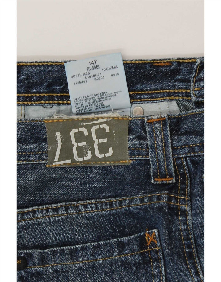Lee Boys Russel Bootcut Jeans 13-14 år W28 L31 Blå Bomuld
