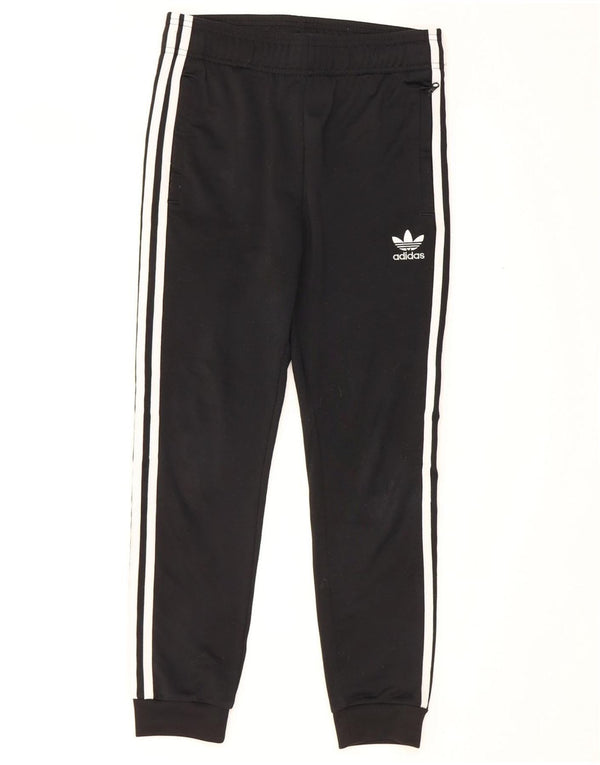 Adidas Drenge Træningsdragt Bukser Joggers 11-12 år Sort