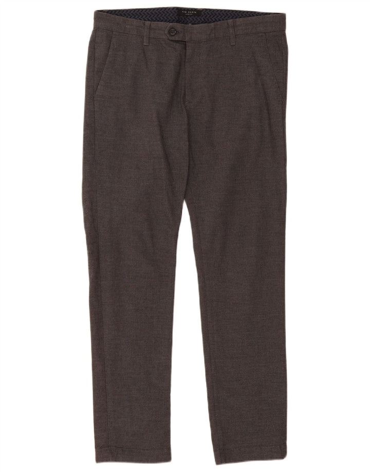 Ted Baker Herre Slim Suit Bukser W34 L31 Grå