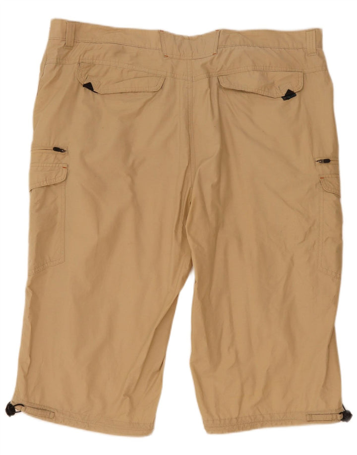 Marks & Spencer Herre Cargo Shorts W44 2XL Beige Bomuld
