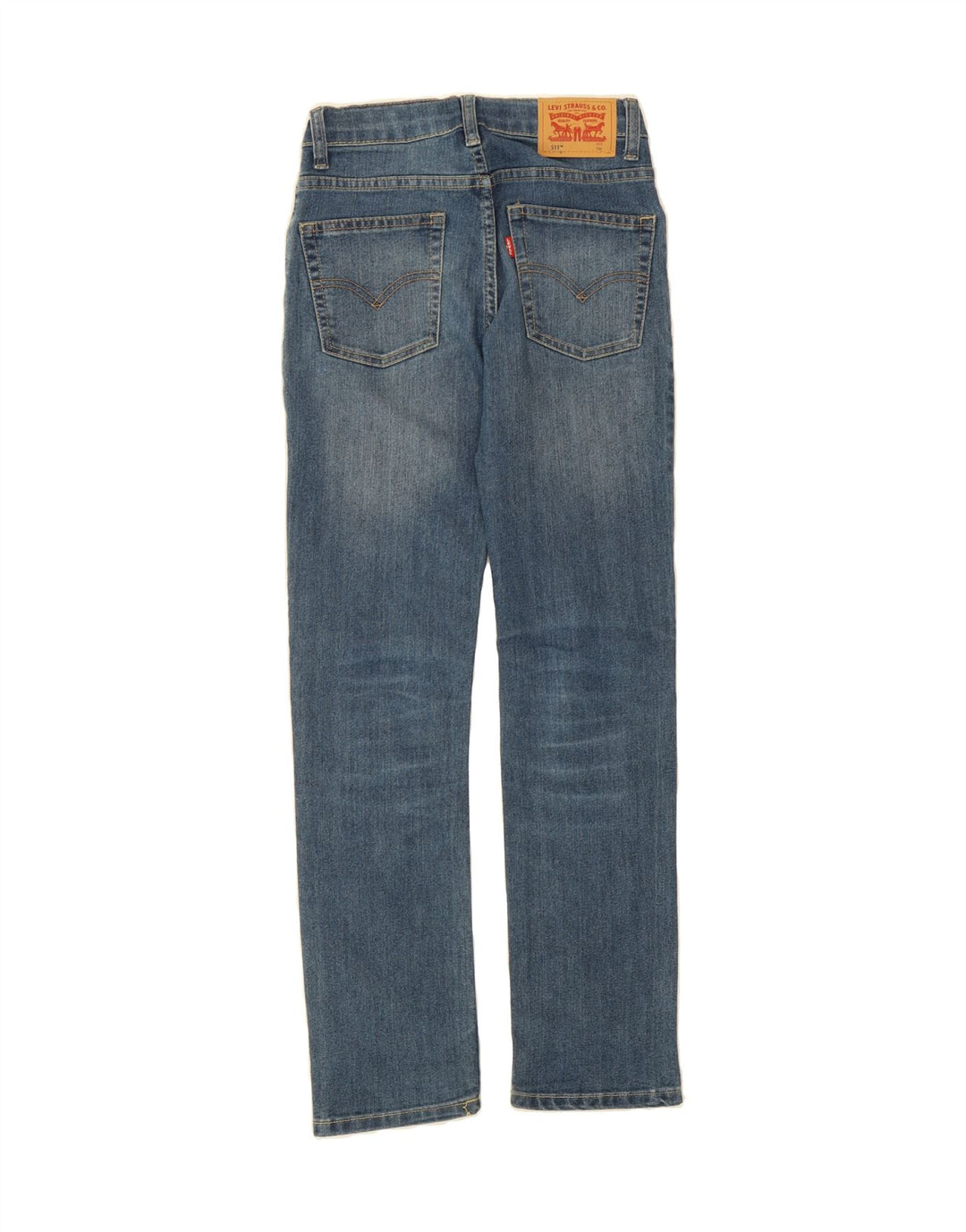 LEVI'S Boys 511 Slim Jeans 11-12 Years W24 L28 Blue Cotton Vintage Levi's and Second-Hand Levi's from Messina Hembry 