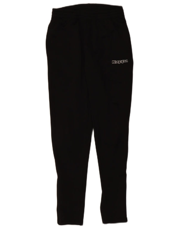 Kappa Boys Graphic Tracksuit Bukser 13-14 år Sort