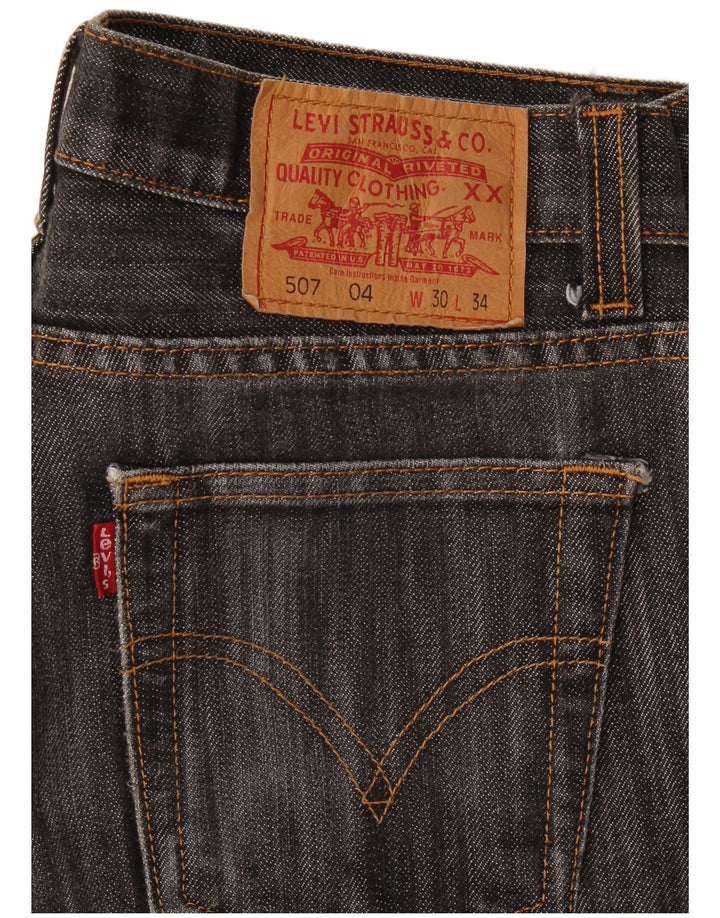 Levi's Dame 507 Bootcut Jeans W30 L34 Grå Flecked